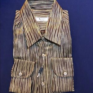 Burini Gold Vintage 70s 100% Seta